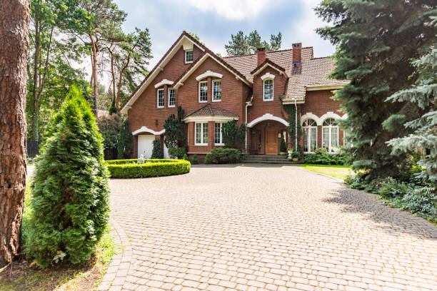 Permeable Paver Driveway in Druid Hills, GA
